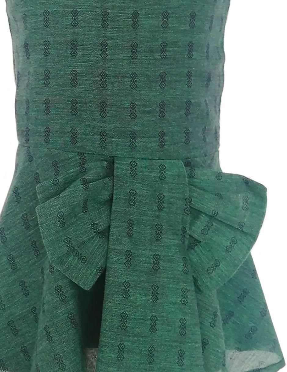 Vestido carana voile tornasol "manga" sin manga "para" niña