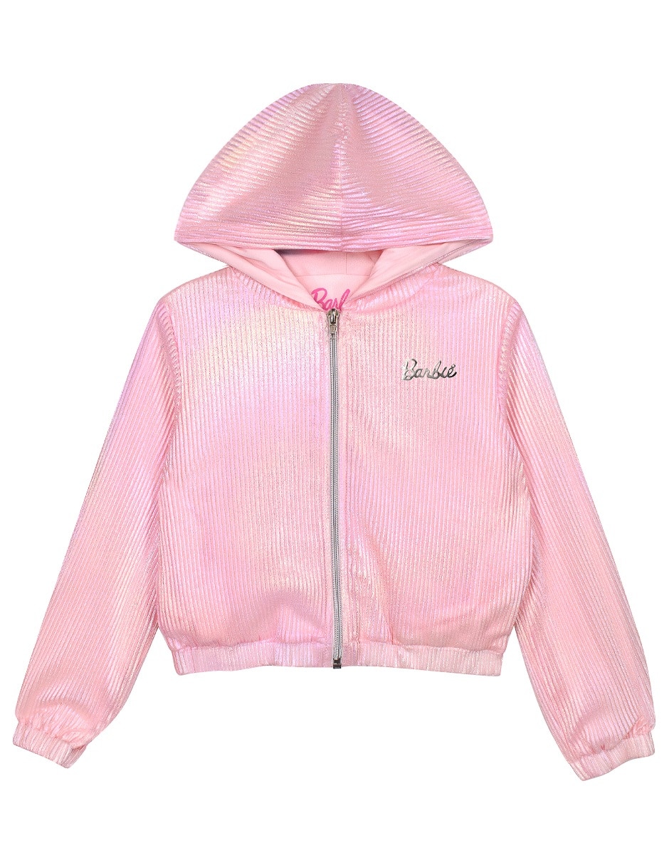 Chamarra Barbie para niña Chamarra Barbie para niña