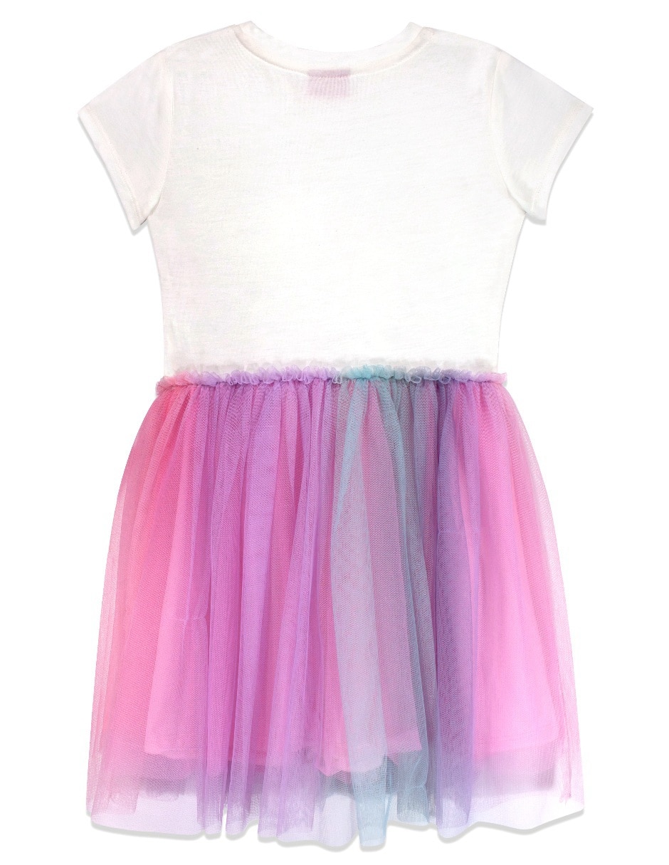 Vestido manga regular para niña 2