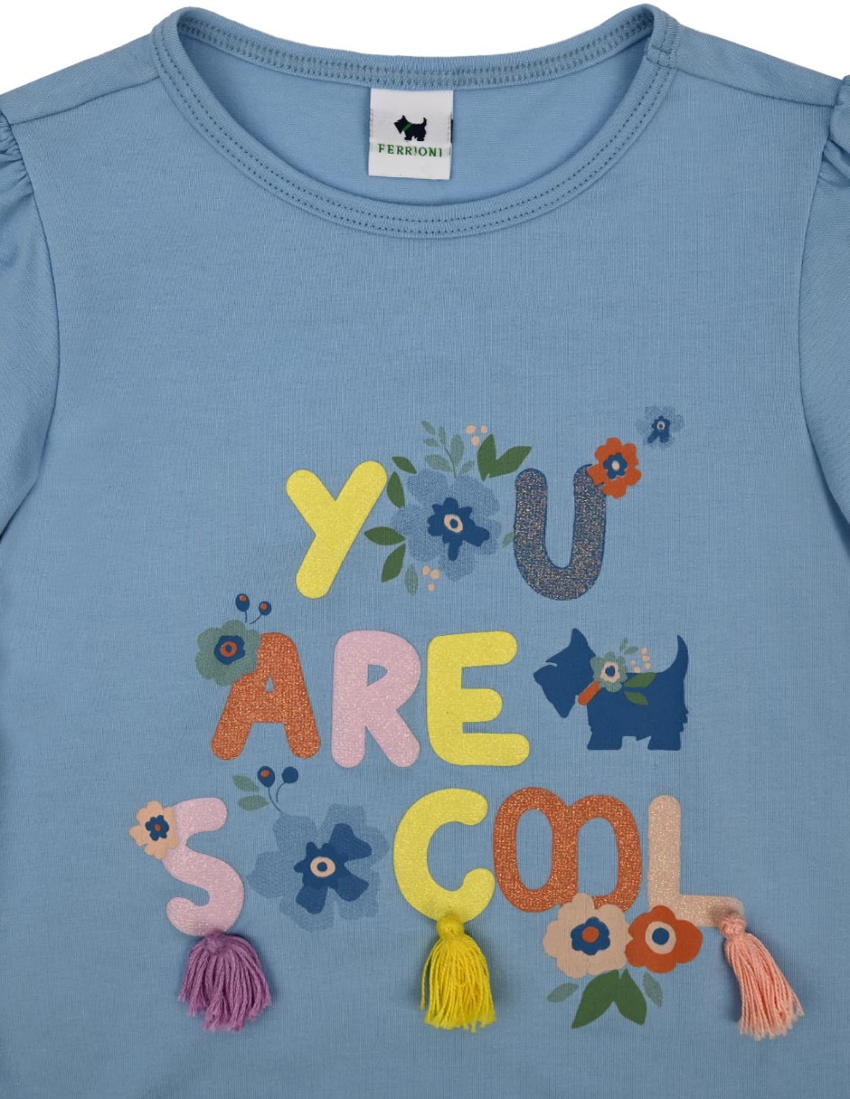 Playera Sloe manga corta para niña 2