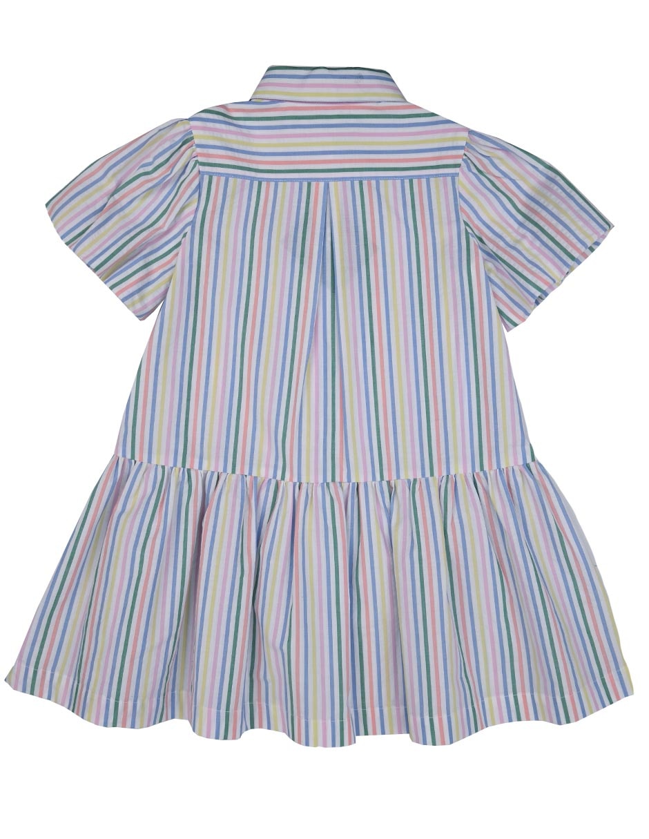 Vestido Gaina manga regular para niña 4