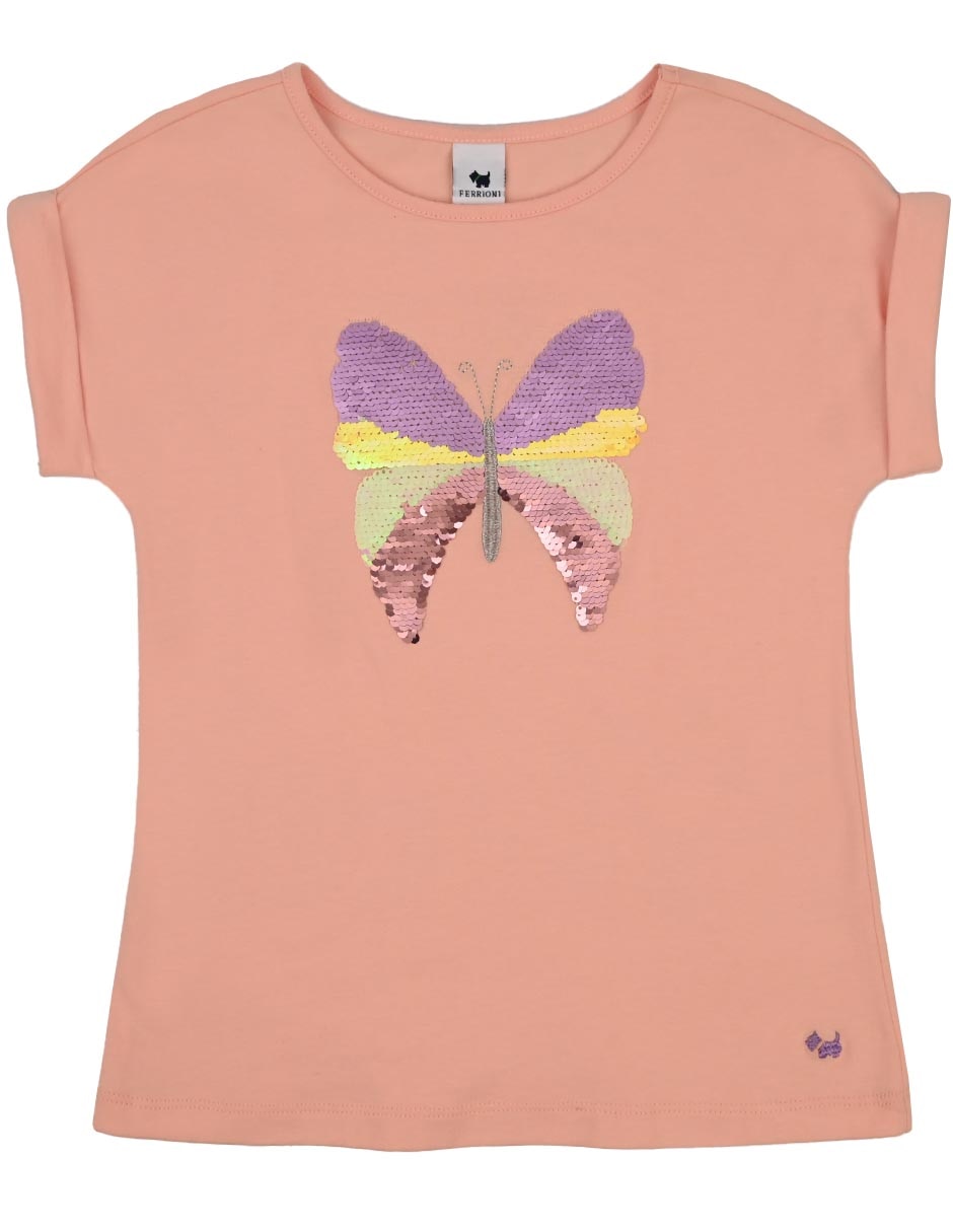 Playera Serafin manga corta para niña Playera Serafin manga corta para niña