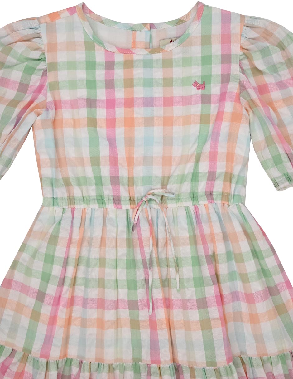 Vestido Elise manga ranglán para niña 2
