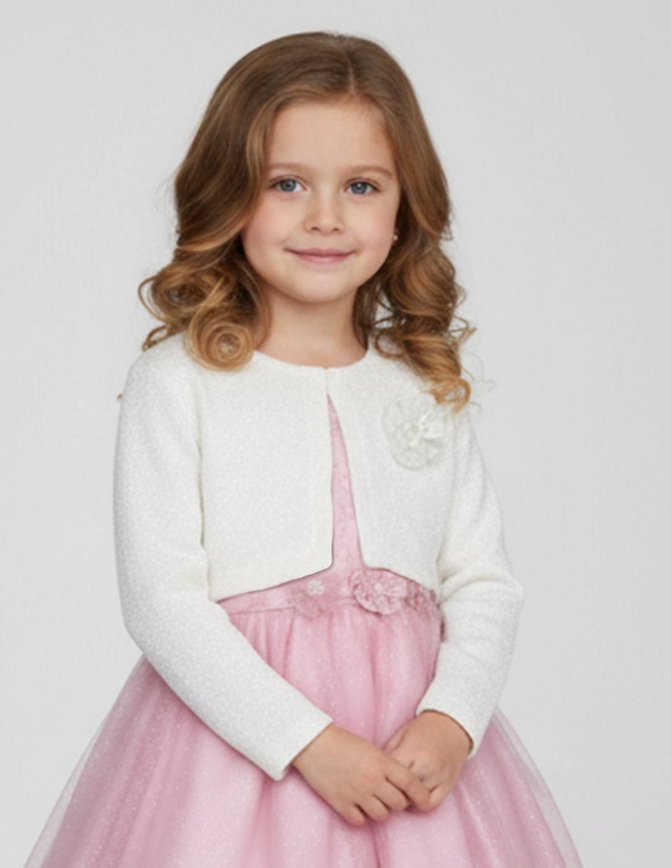 Suéter torera para niña Suéter torera para niña