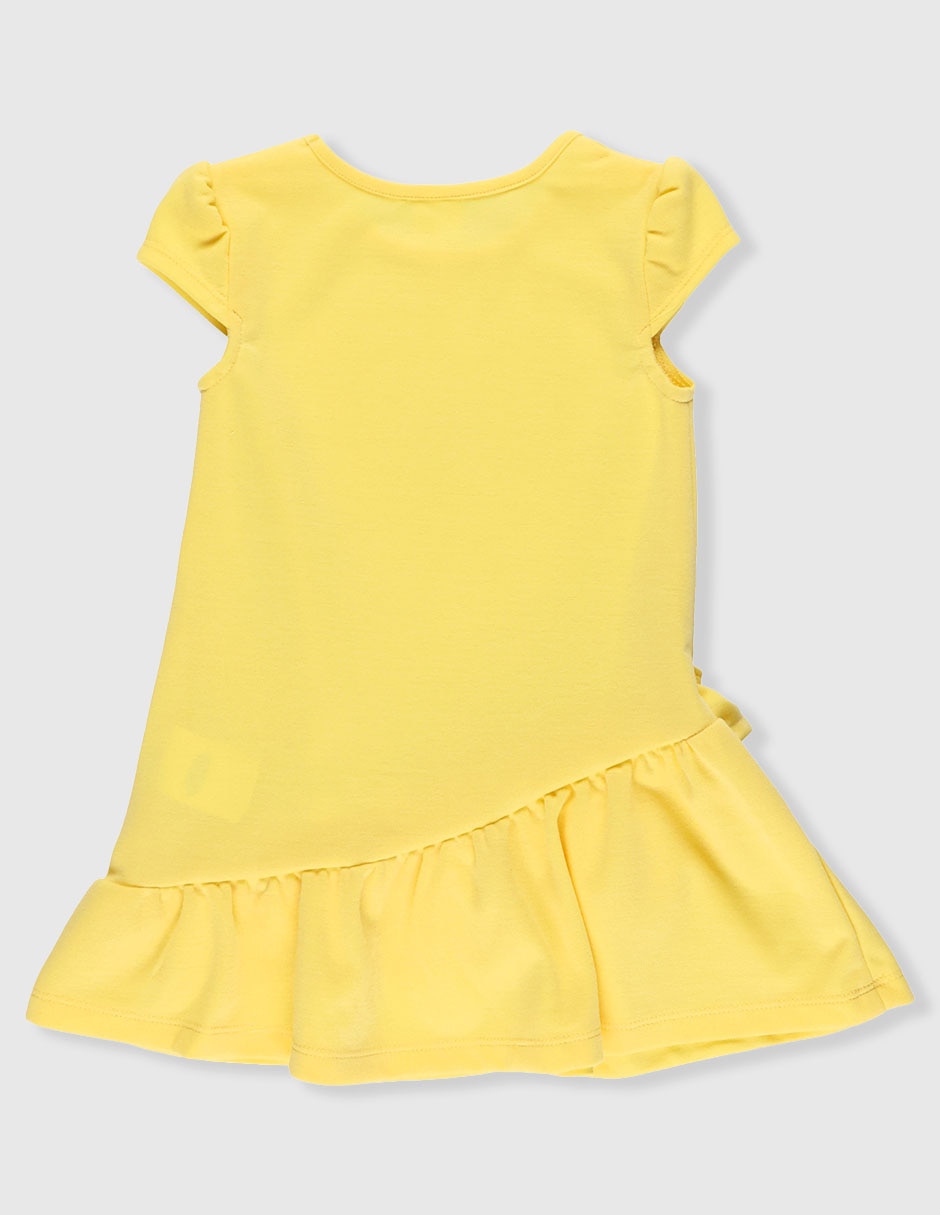 Vestido manga cap para niña 2