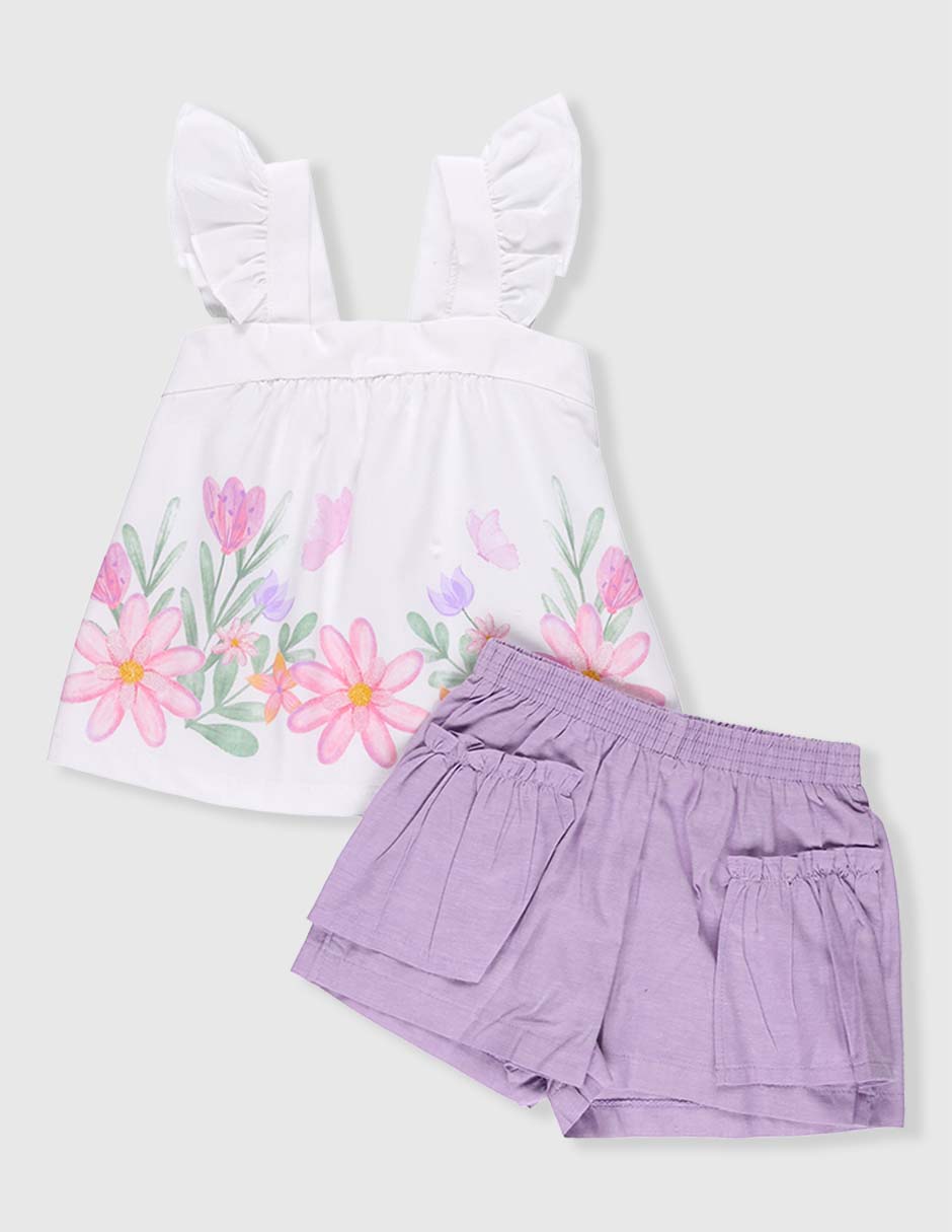 Conjunto casual para niña Conjunto casual para niña