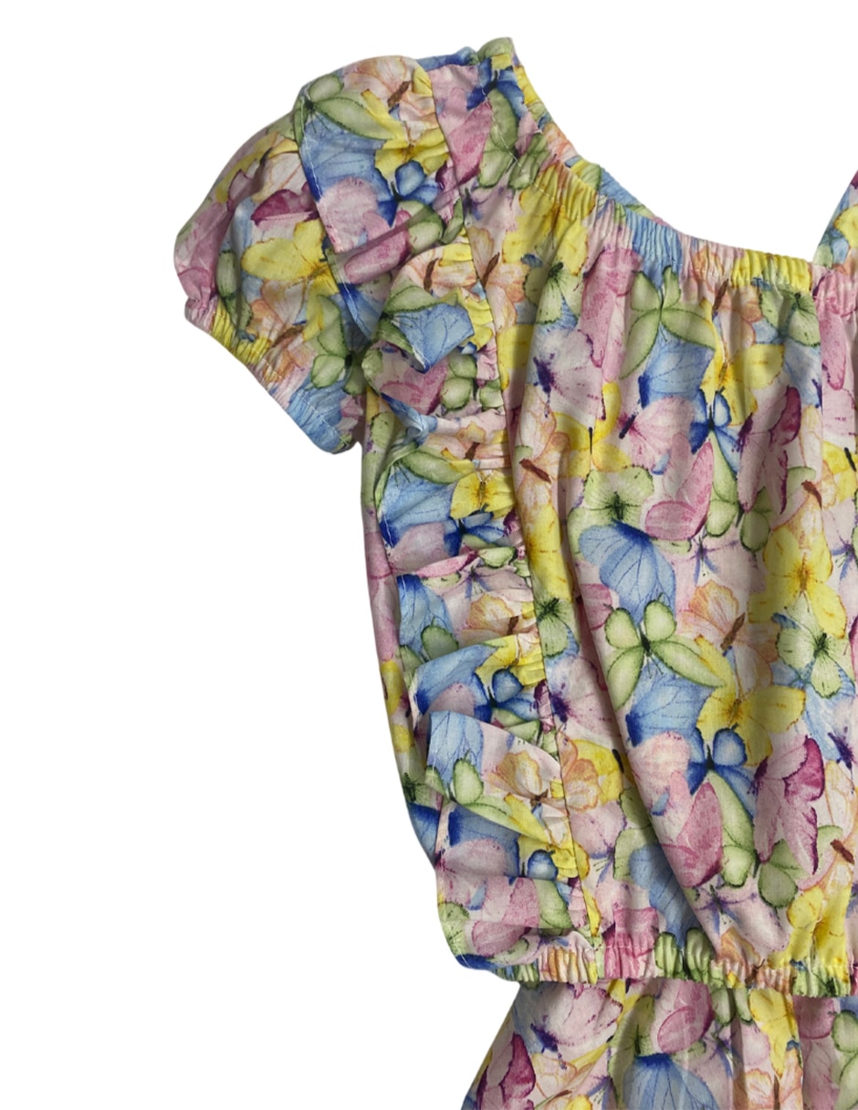 Conjunto casual de algodón para niña 4