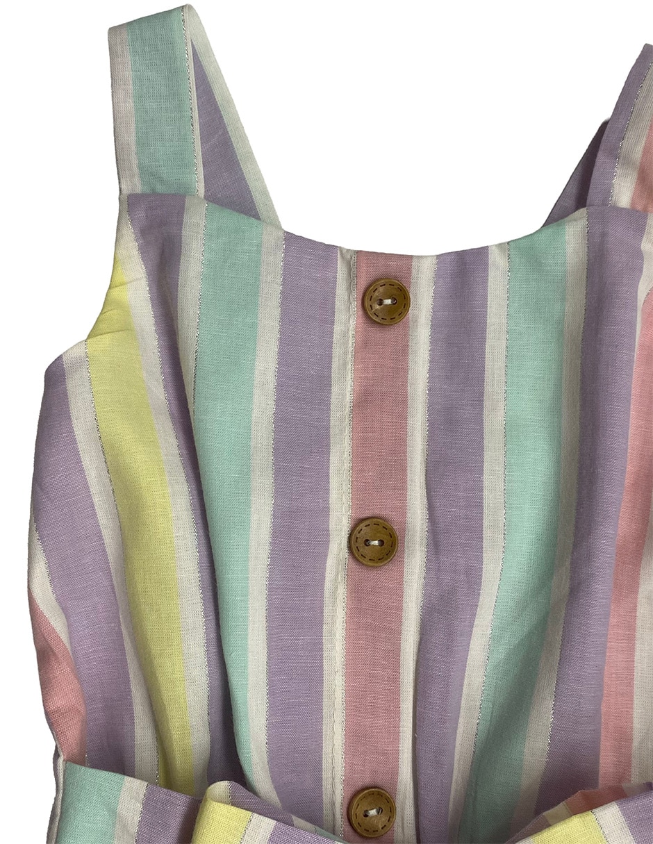 Jumpsuit de algodón para niña 4