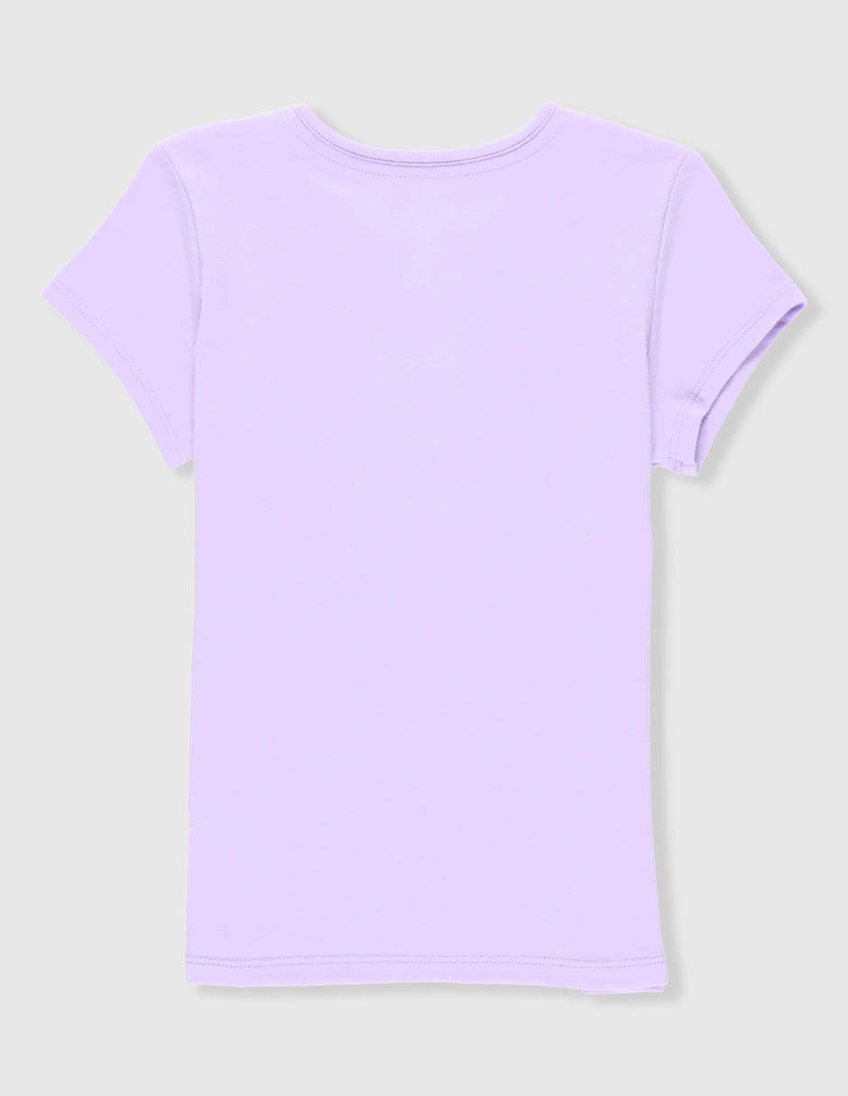 Playera Kuromi manga corta para niña 2