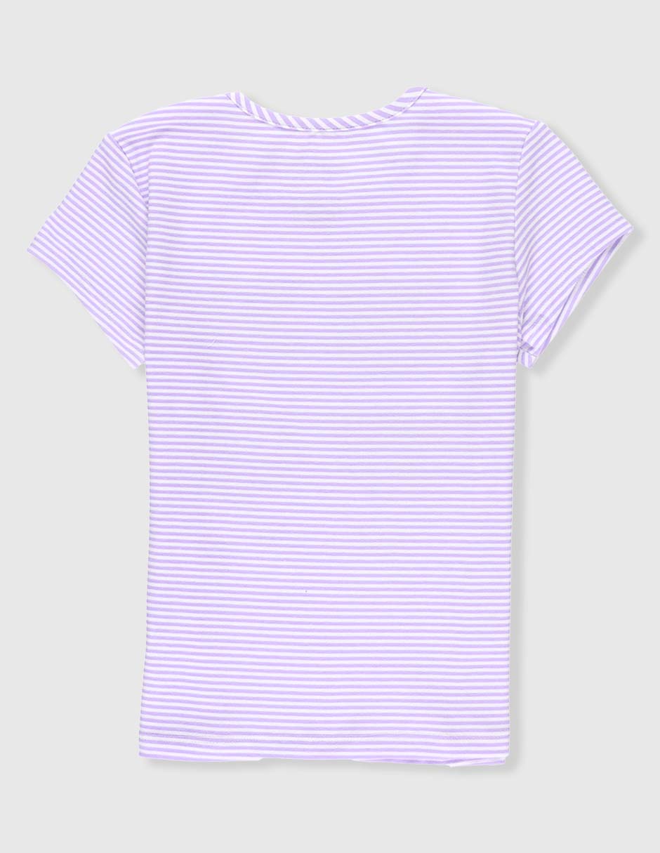 Playera Hello Kitty manga corta para niña 2