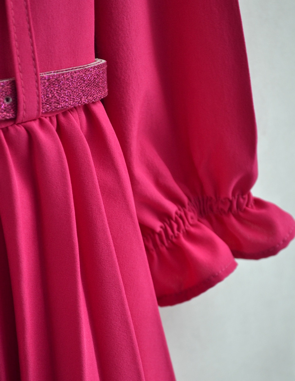 Vestido Mila 11 manga con puño para niña 2