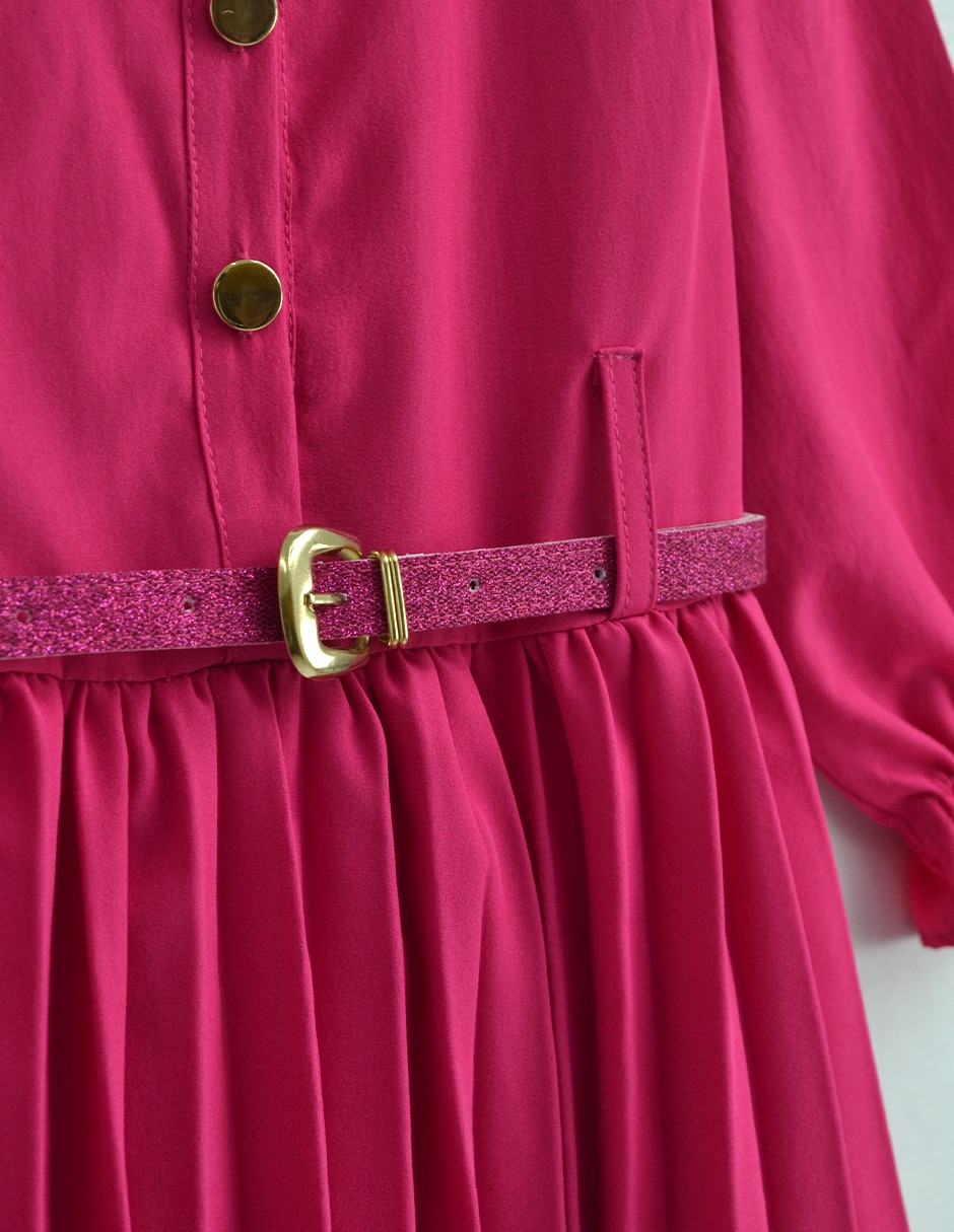 Vestido Mila 11 manga con puño para niña 4