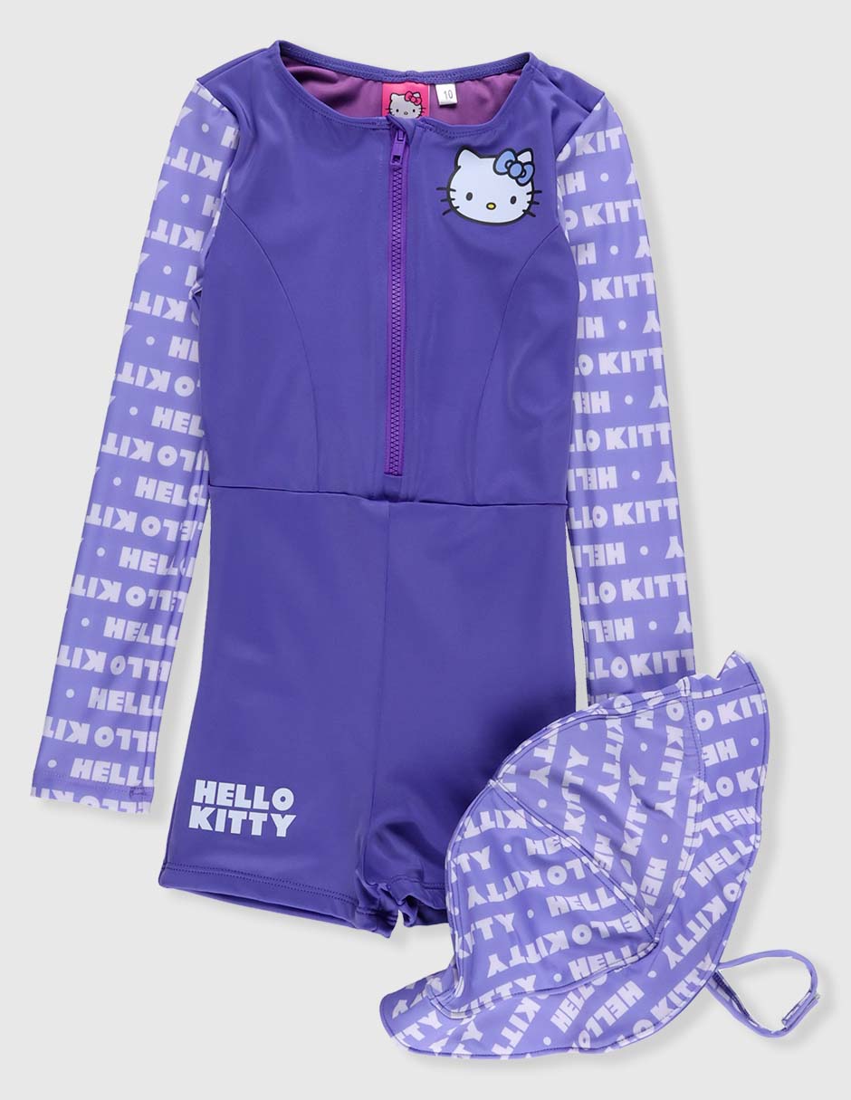 Traje de baño completo para niña