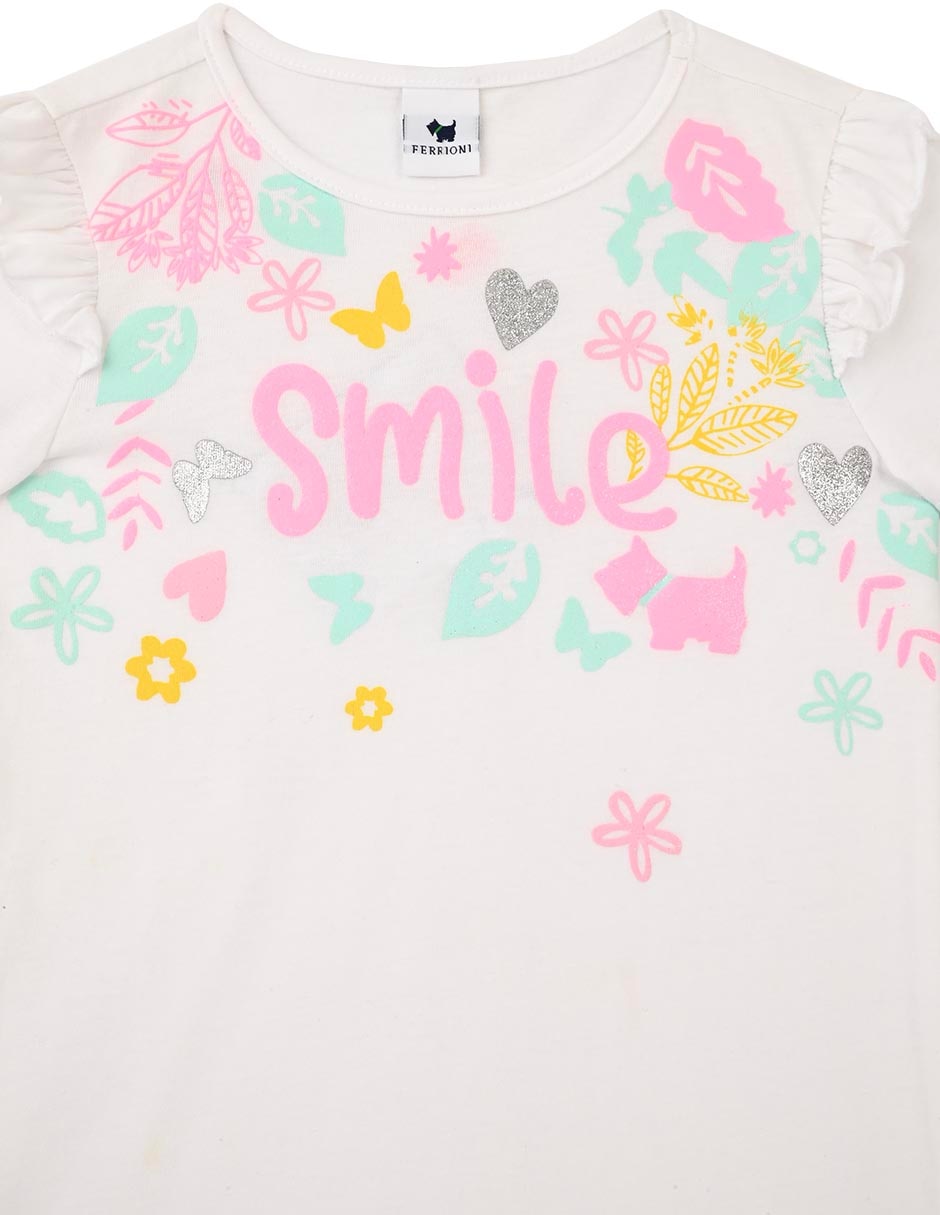 Playera Bellisa manga corta para niña 2