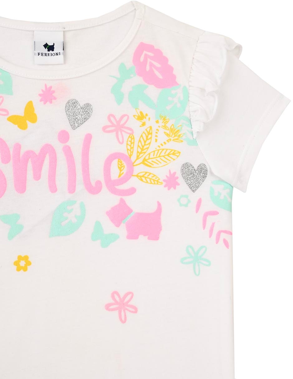 Playera Bellisa manga corta para niña 3