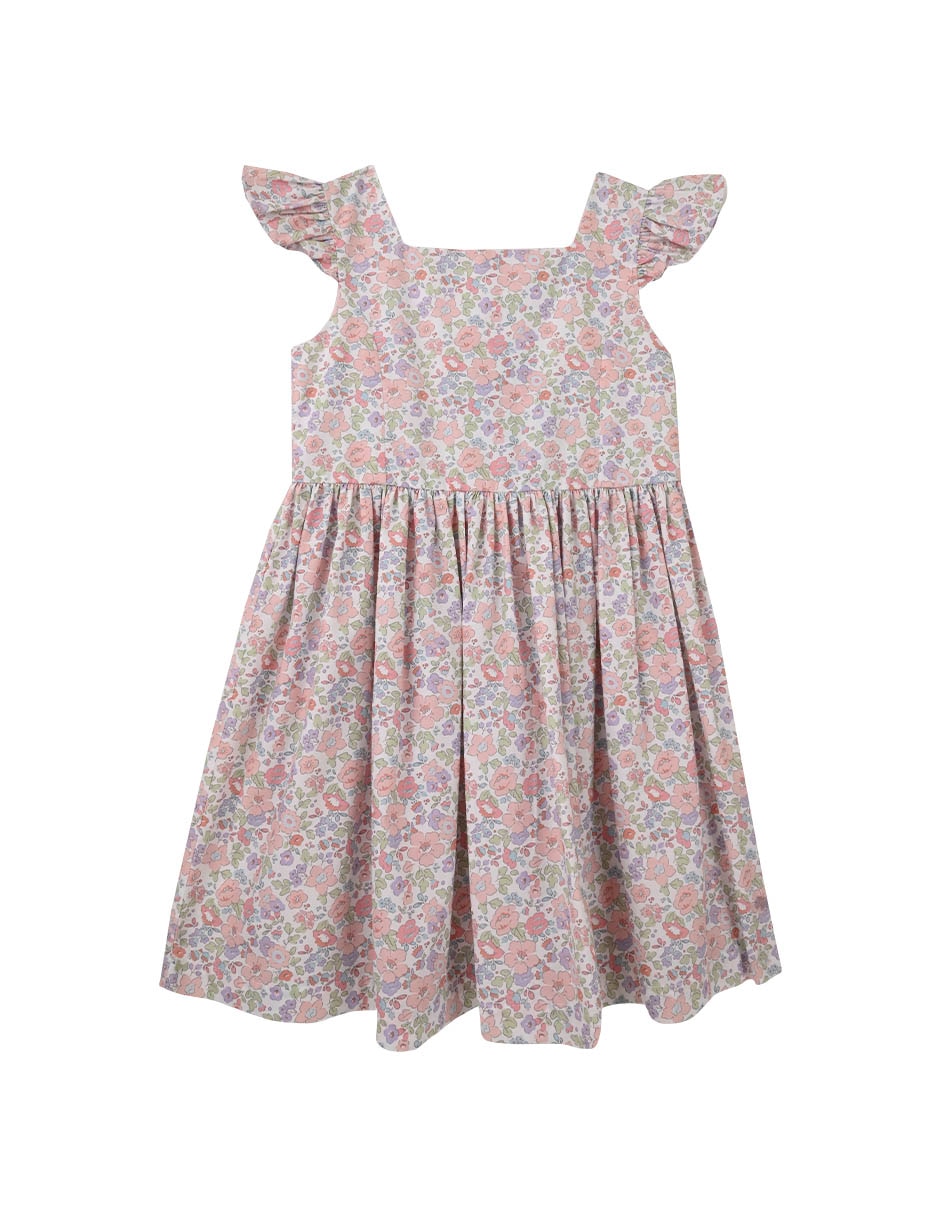 Vestido Solange manga mariposa para niña Vestido Solange manga mariposa para niña