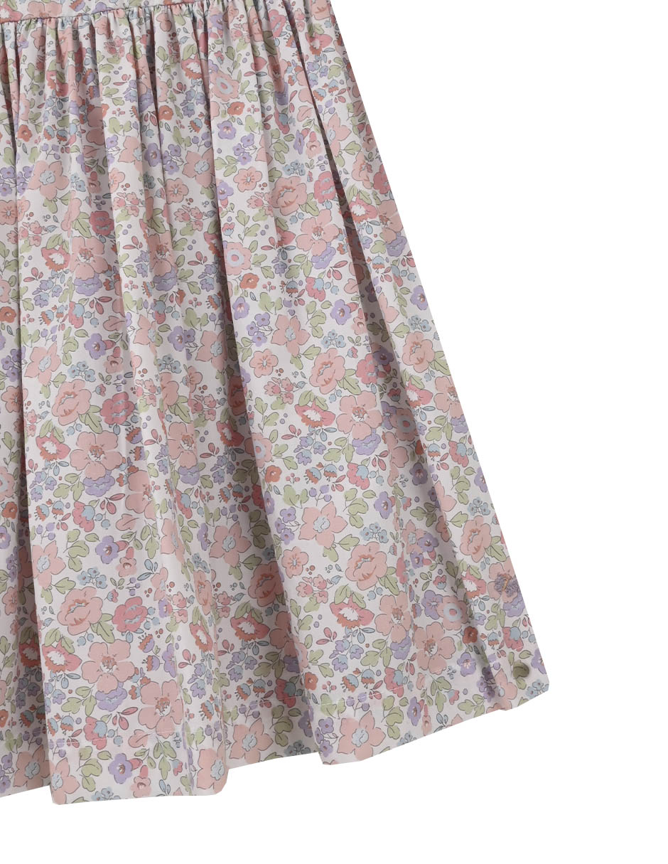 Vestido Solange manga mariposa para niña 4