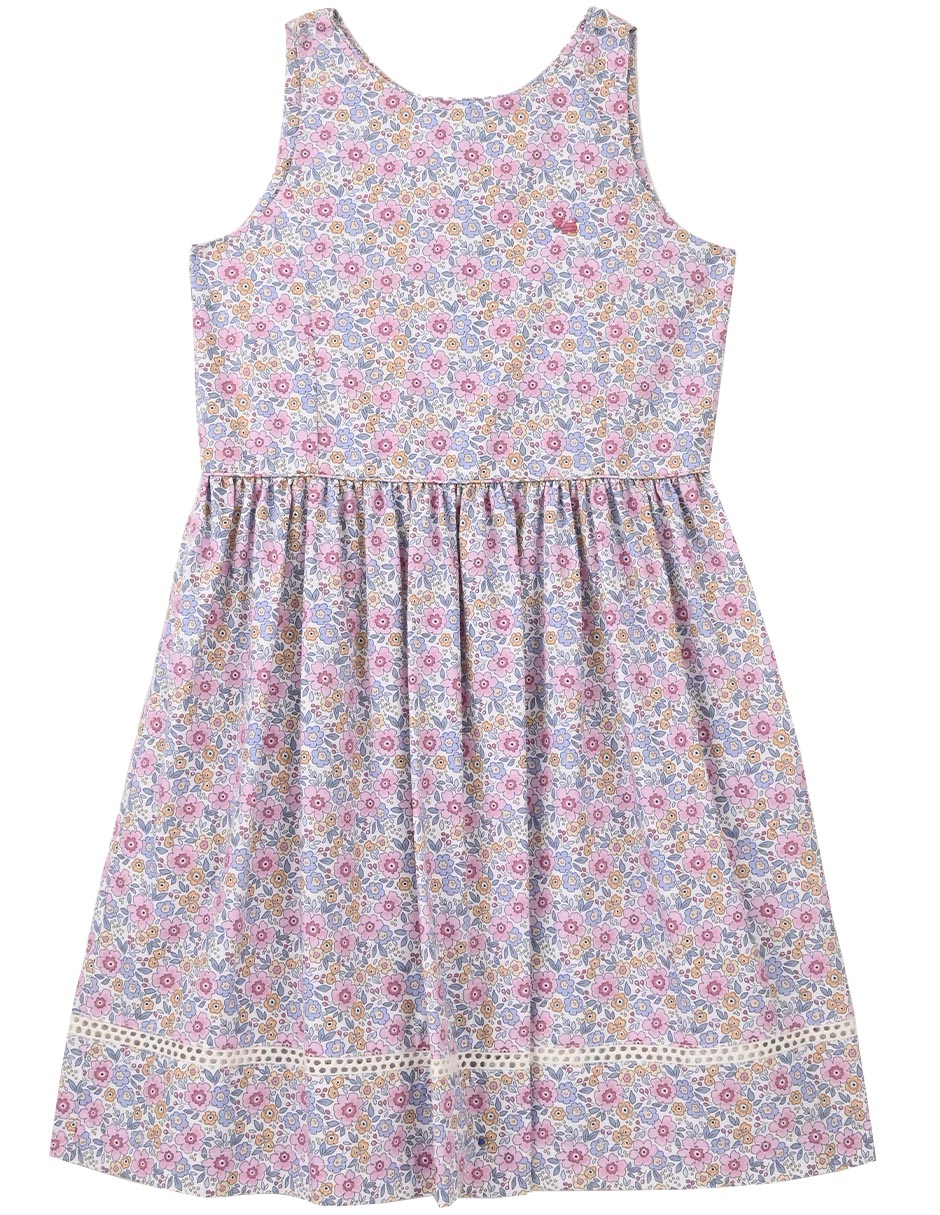 Vestido Bubbles sin manga para niña Vestido Bubbles sin manga para niña
