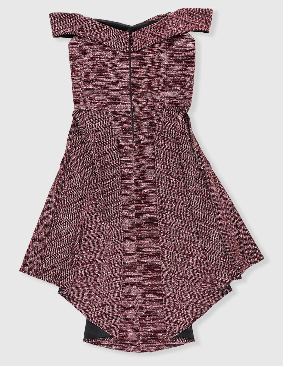 Vestido hombros descubiertos para niña 2