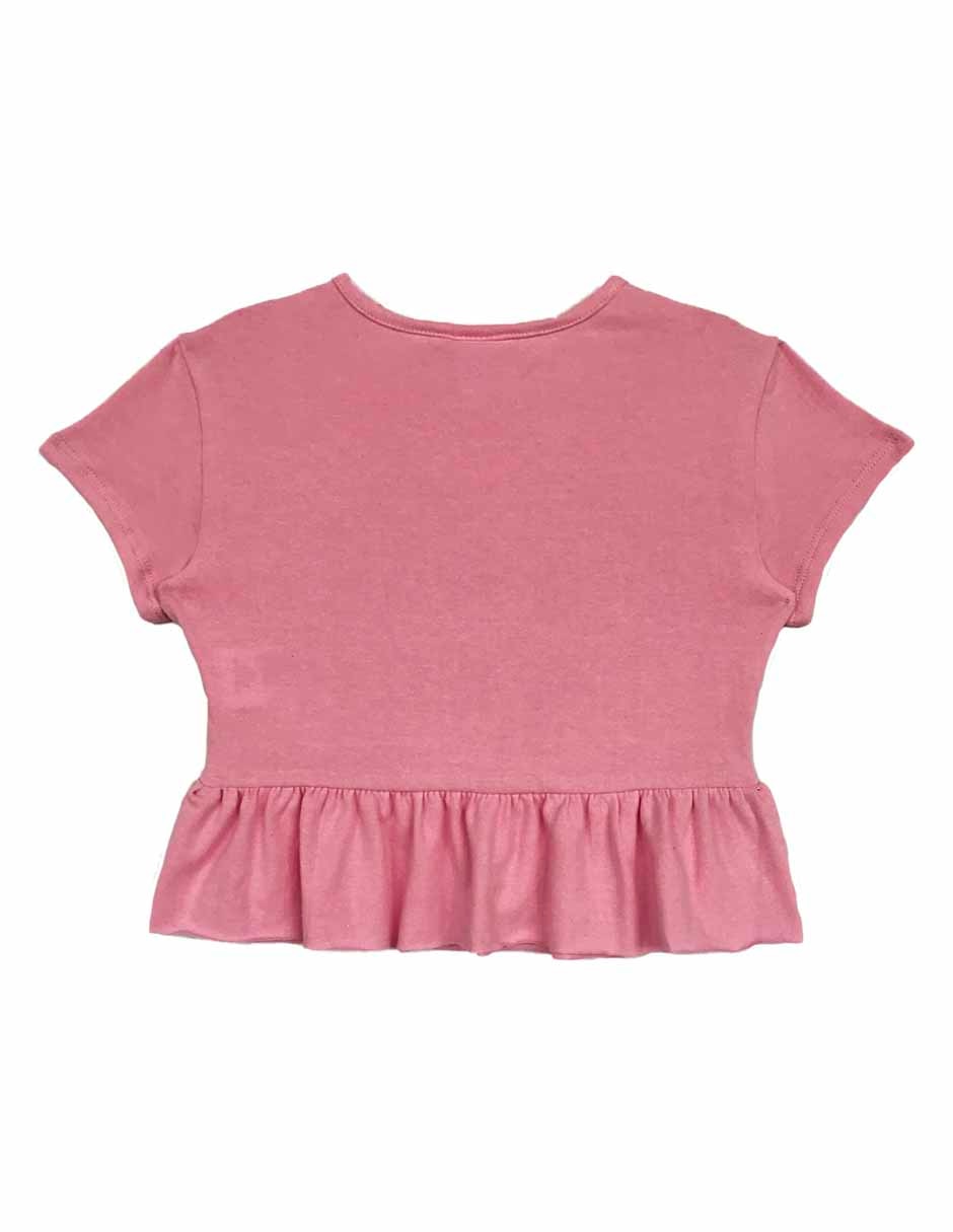 Playera manga corta para niña 5