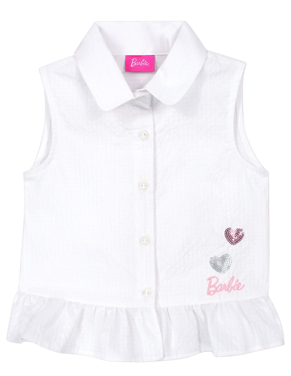 Blusa Barbie para niña Blusa Barbie para niña