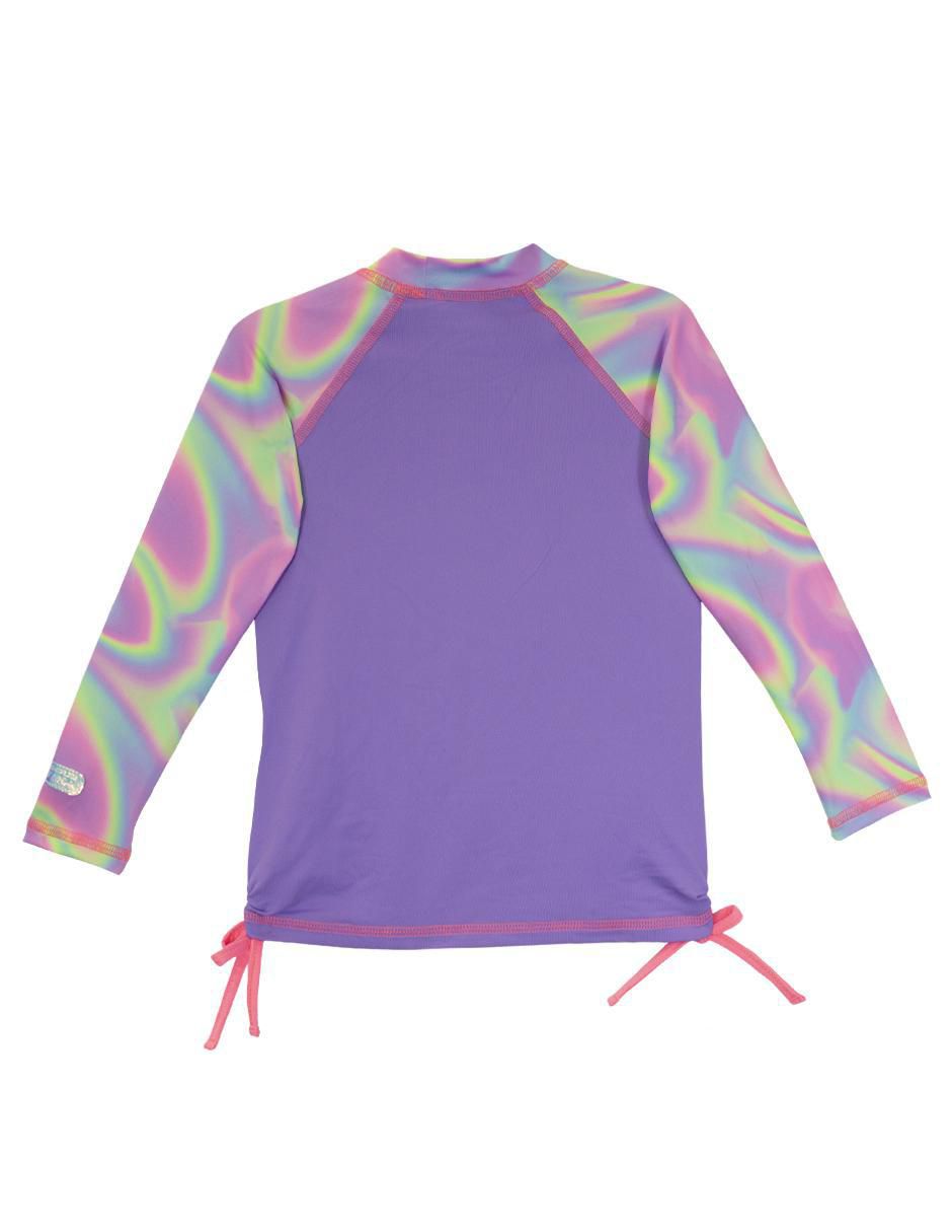 Wetshirt estampado gráfico para niña 2