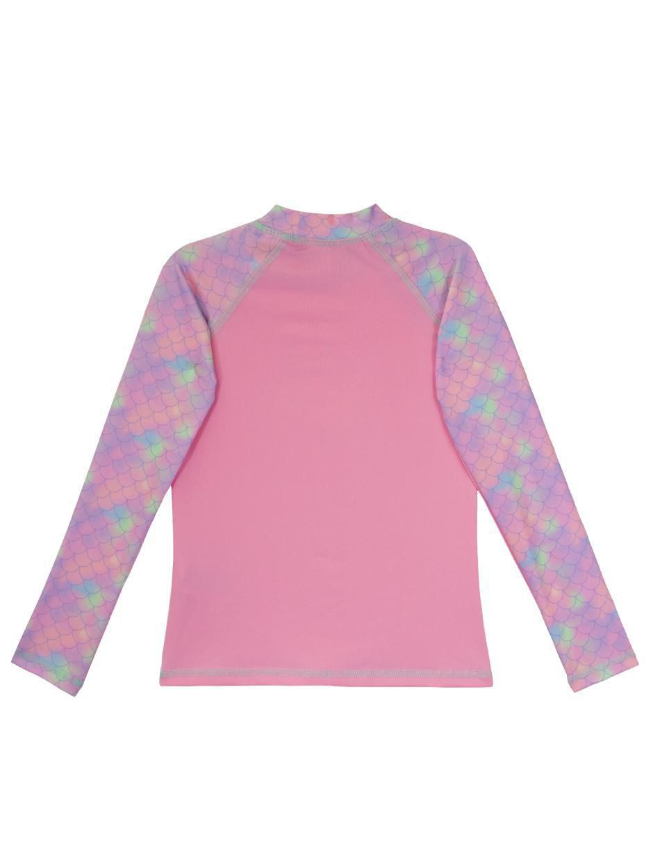 Wetshirt estampado gráfico para niña 2