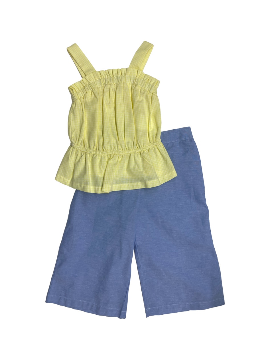 Conjunto de algodón para niña