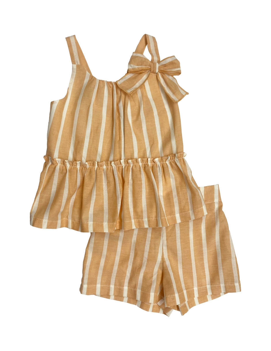 Conjunto de algodón para niña