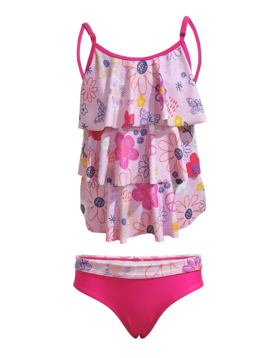 Bikini Peace & Love Rosette para niña Bikini Peace & Love Rosette para niña