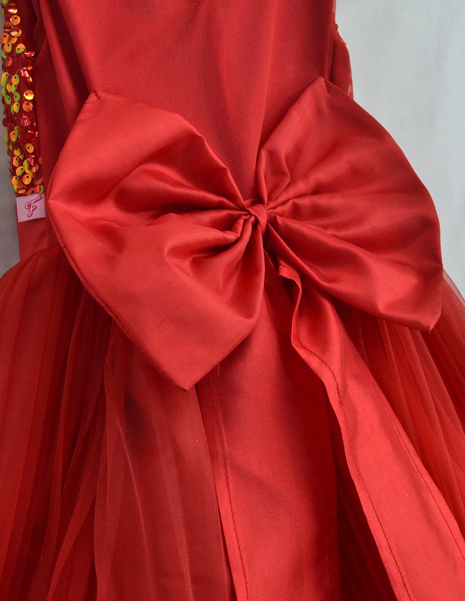 Vestido flory catalina 6 "manga" sin manga "para" no aplica niña