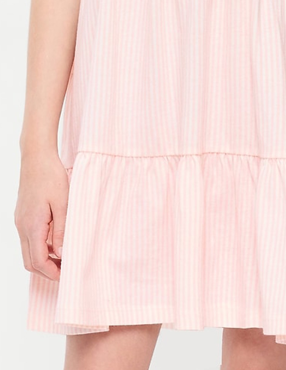 Vestido manga volantes para niña 3