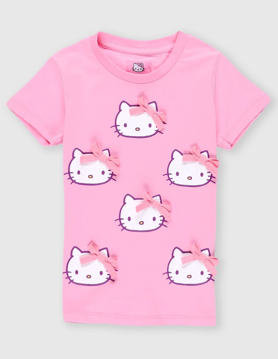 Playera manga corta para niña