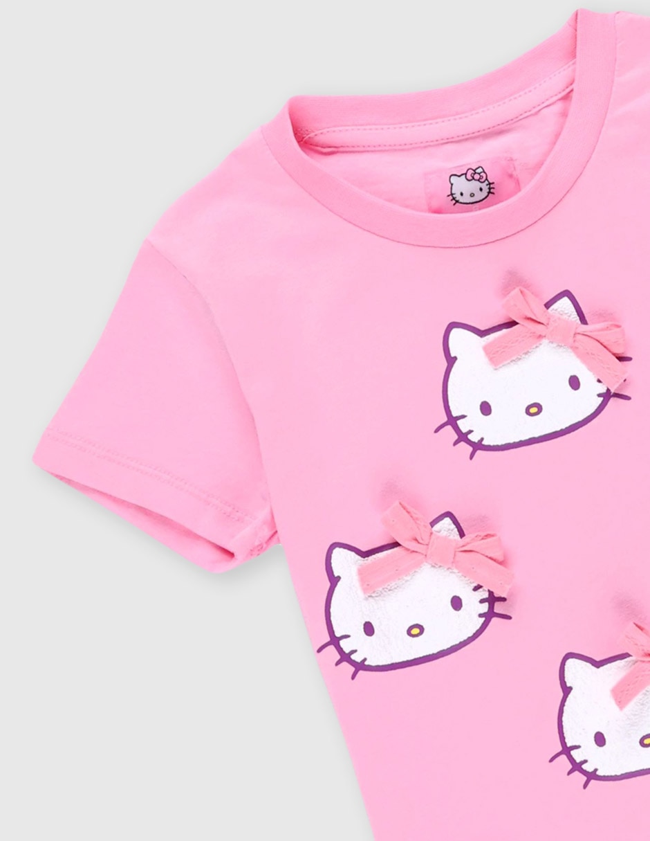 Playera manga corta para niña 3