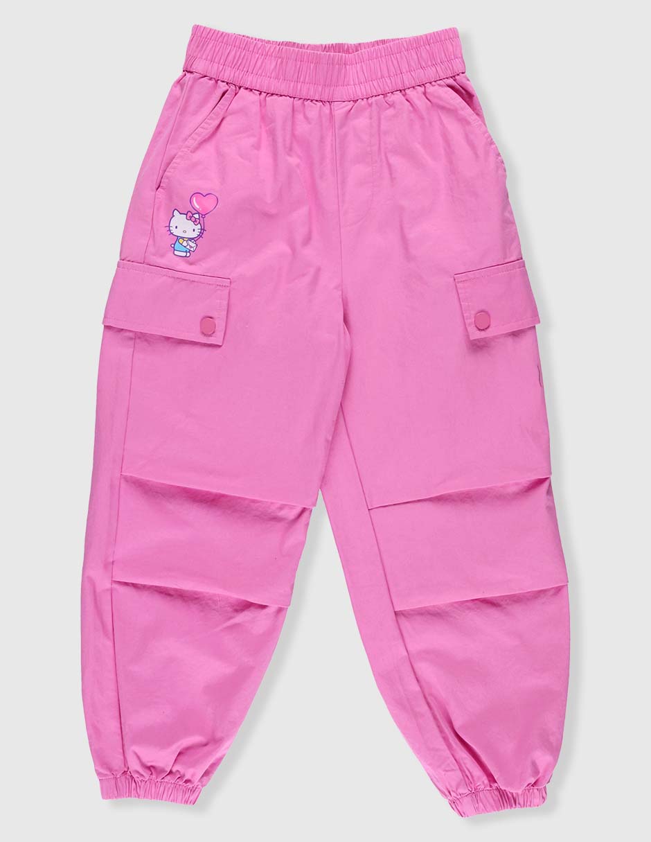 Jeans jogger straight para niña