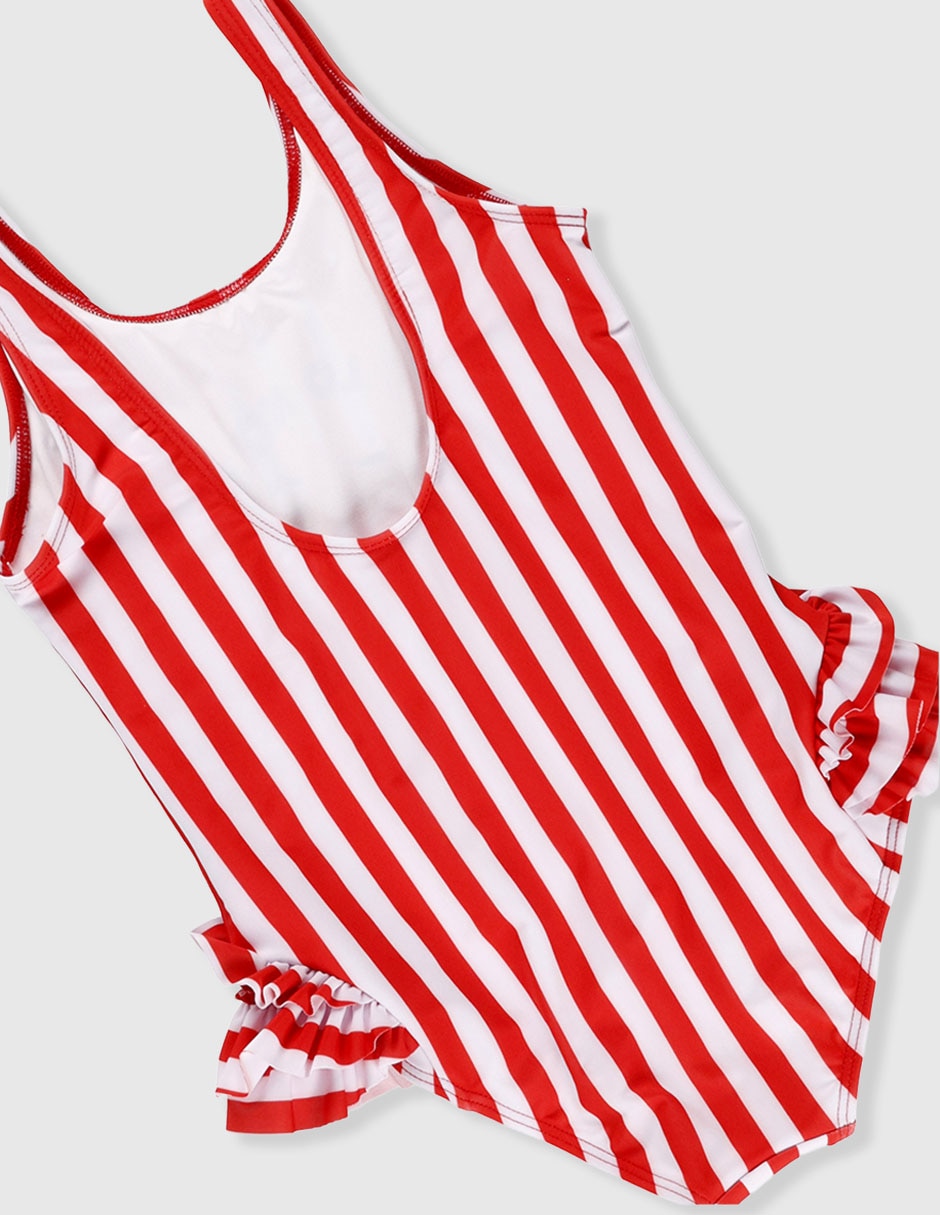 Traje de baño completo para infantil niña 4