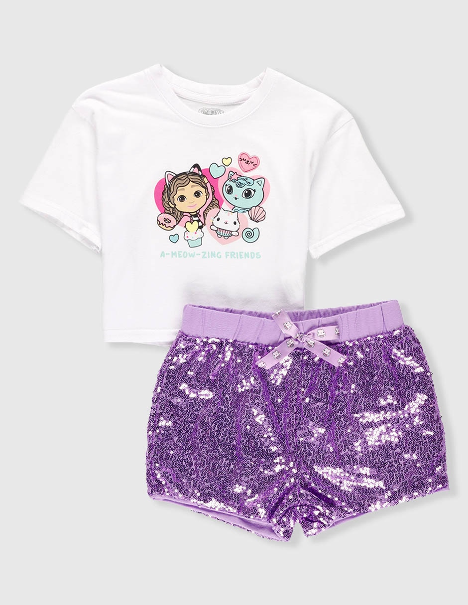 Conjunto de algodón para niña Conjunto de algodón para niña