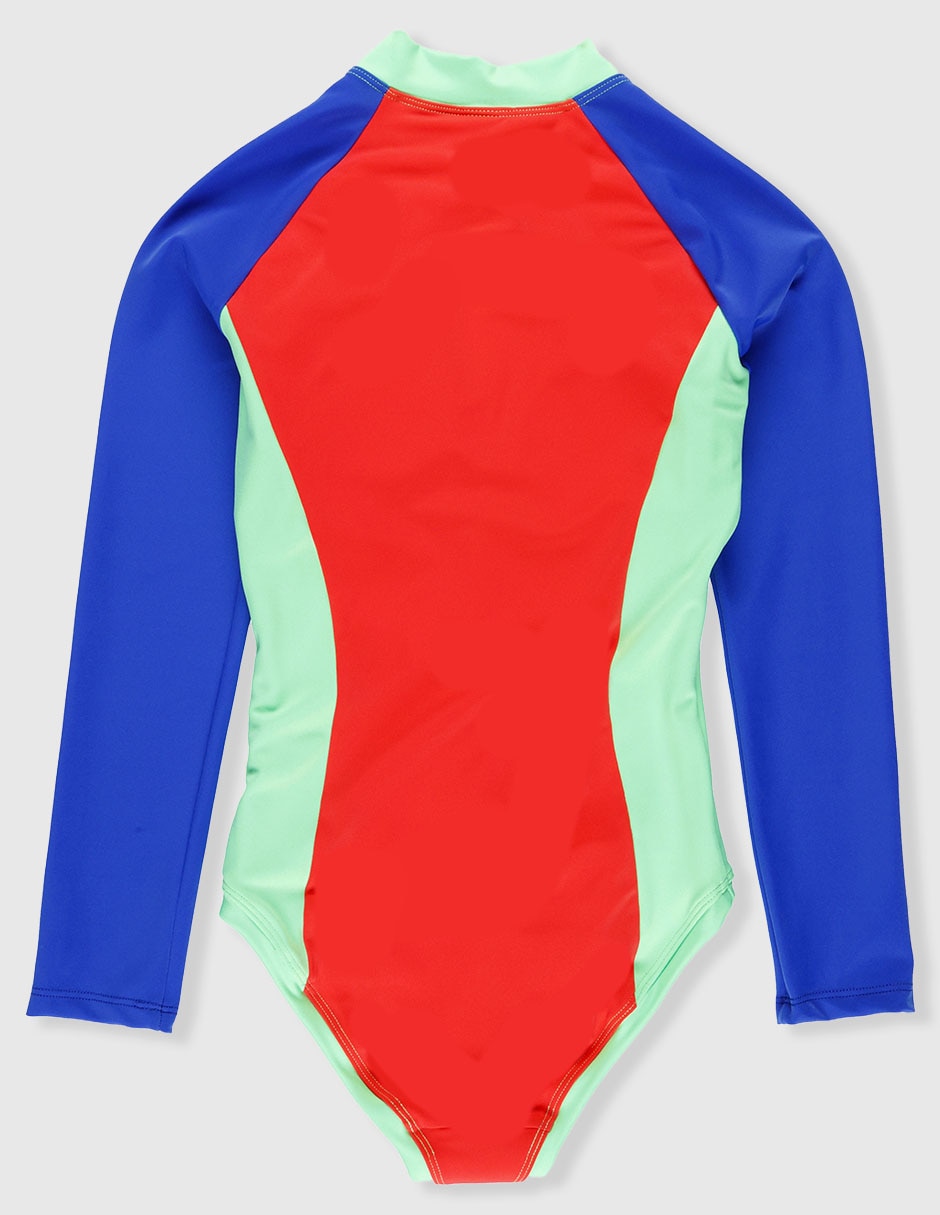 Bodysuit estampado bloques de color para niña 2