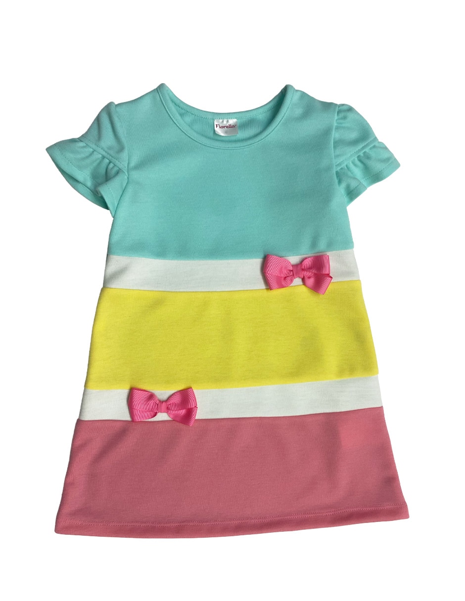 Vestido manga regular para niña Vestido manga regular para niña