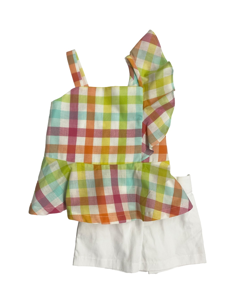 Conjunto de algodón para niña