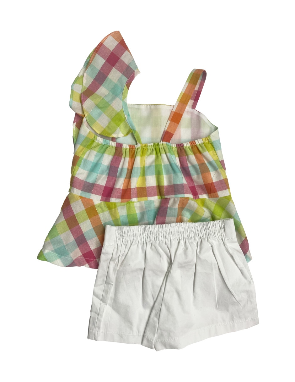 Conjunto de algodón para niña 6