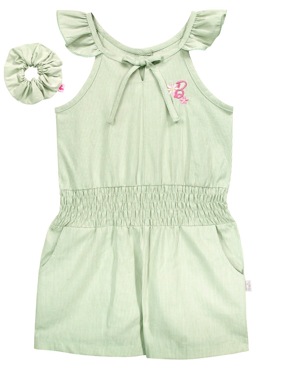 Romper de algodón para niña