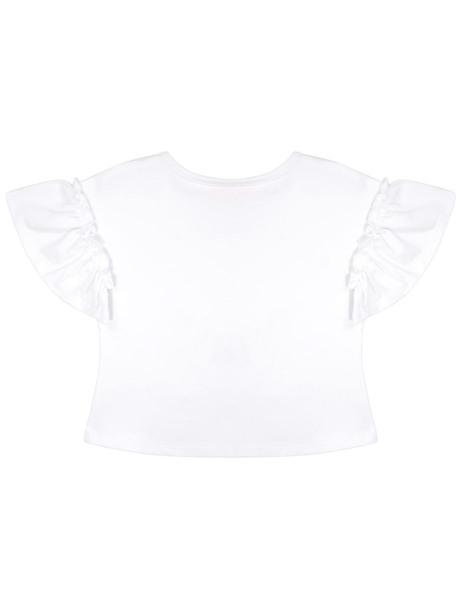 Playera manga corta para niña 2