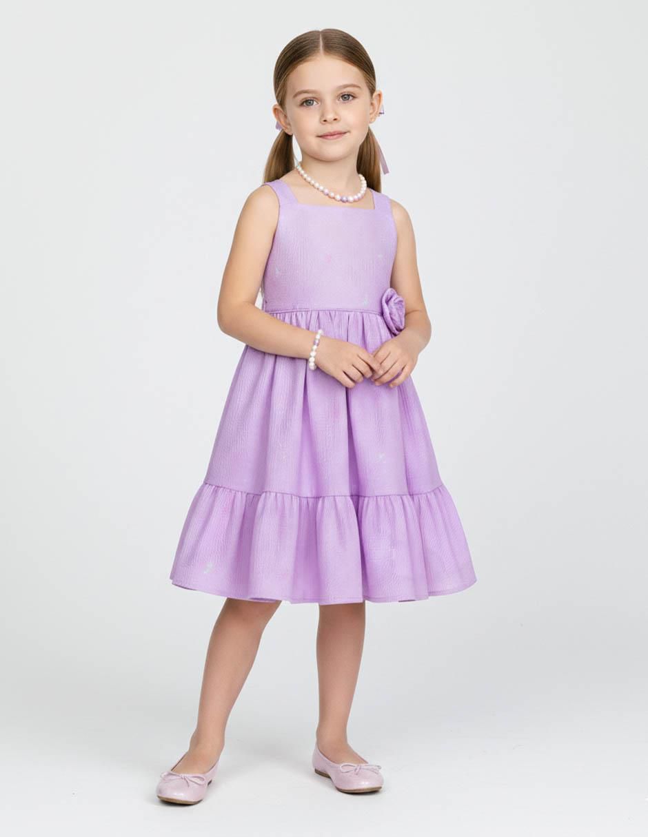 Vestido sin manga para niña Vestido sin manga para niña