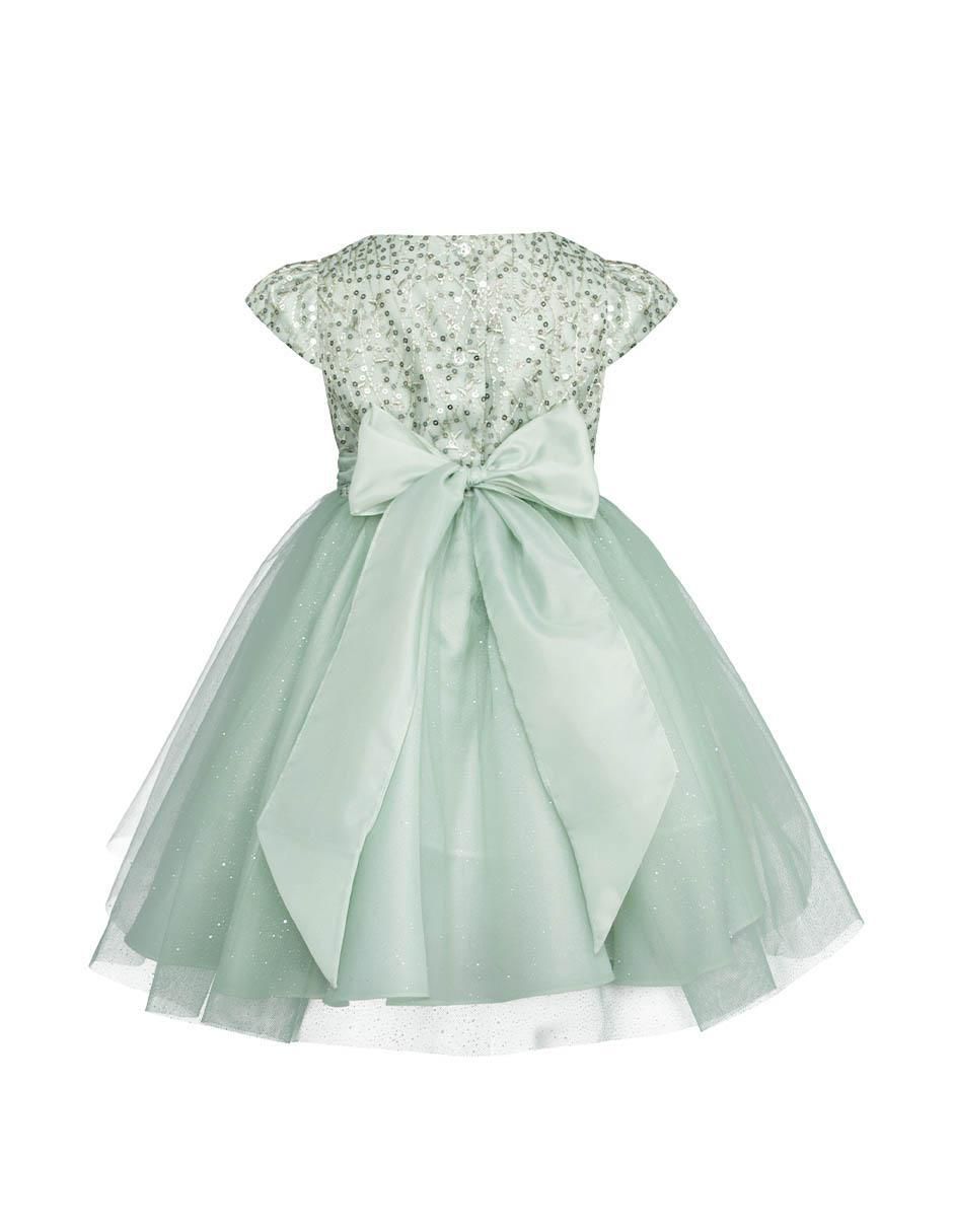Vestido manga corta para niña 3