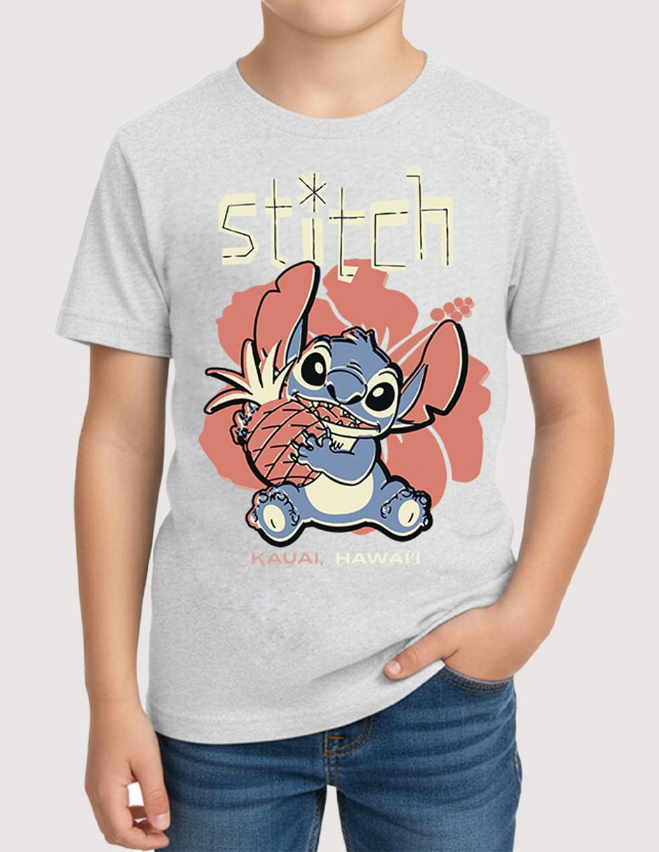 Playera Stitch Kauai manga corta para niño 2