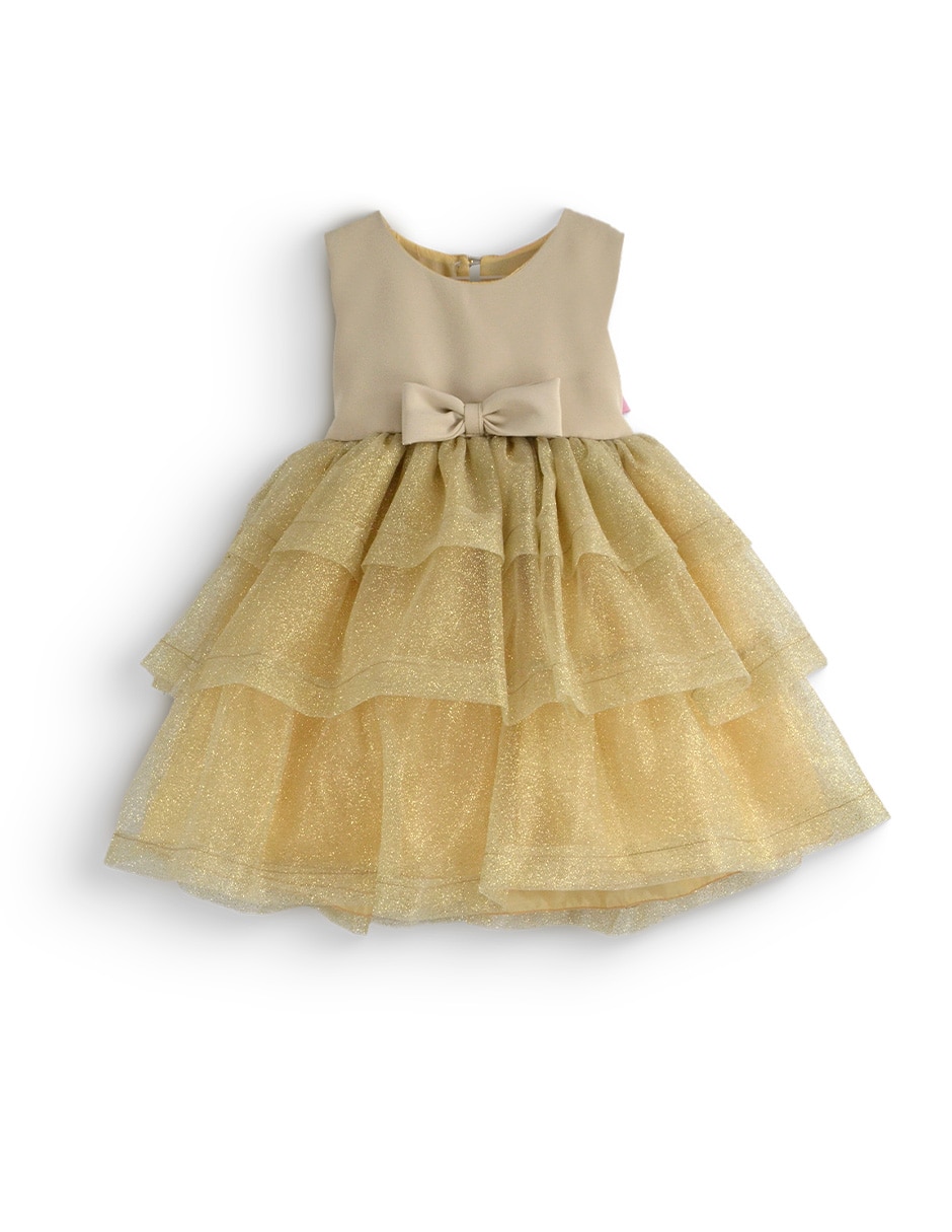 Vestido sin manga para bebé Vestido sin manga para bebé